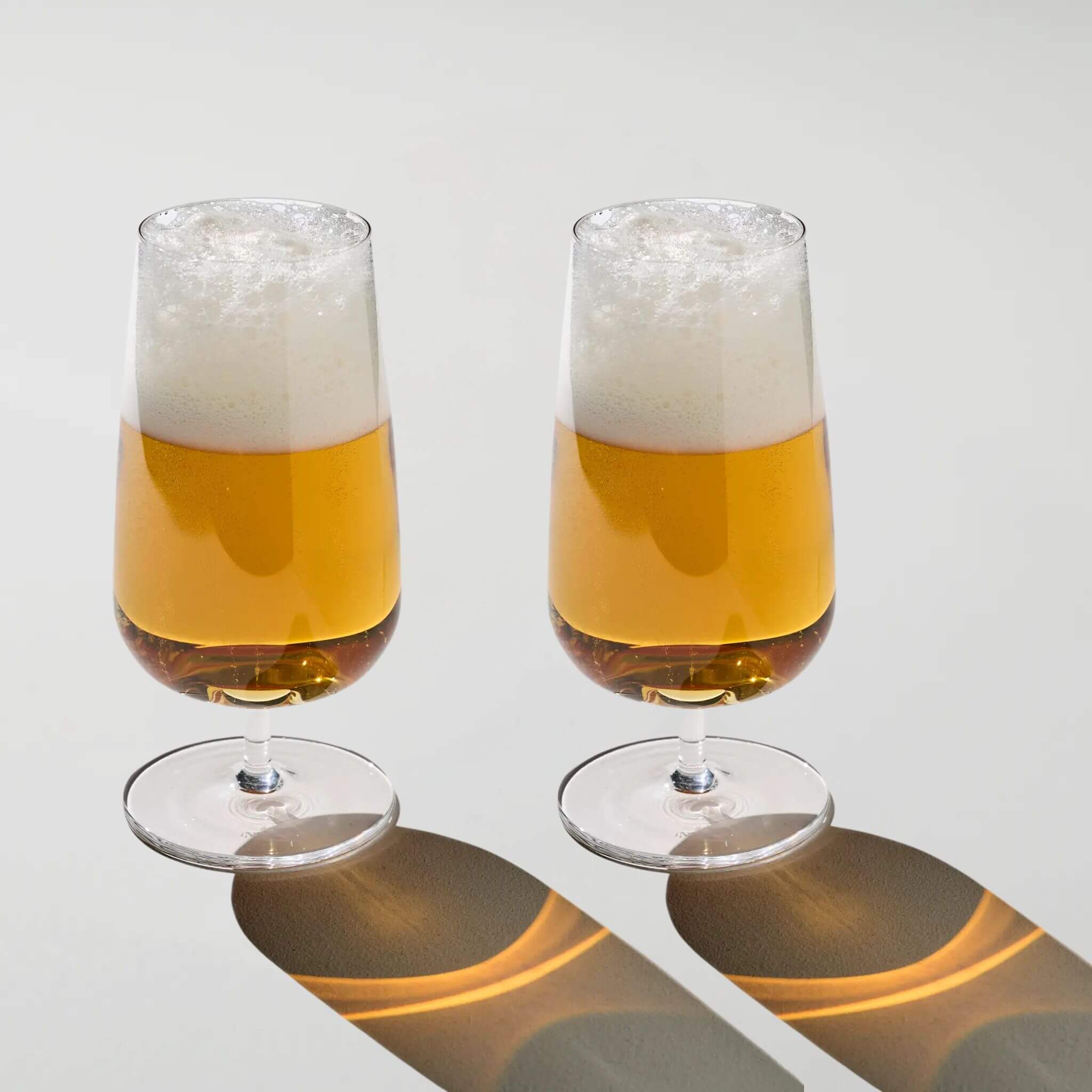 The Brewer's Beer Glass - 2 Styk Fulde med øl