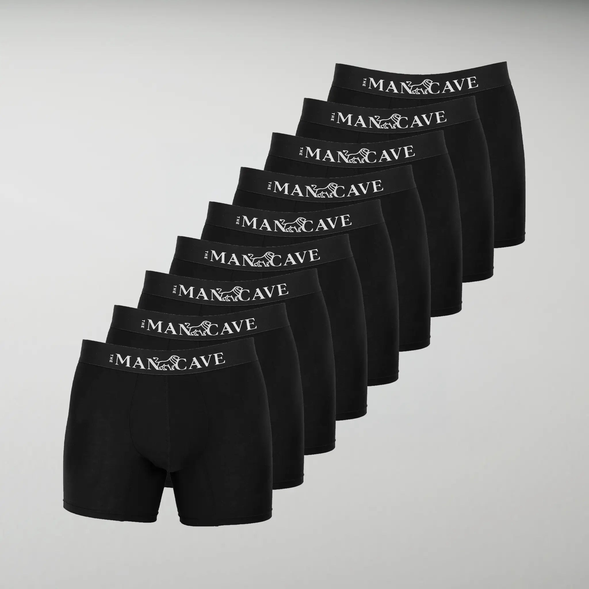 The Mancave Bambus Korte Boxershorts (9-pack)