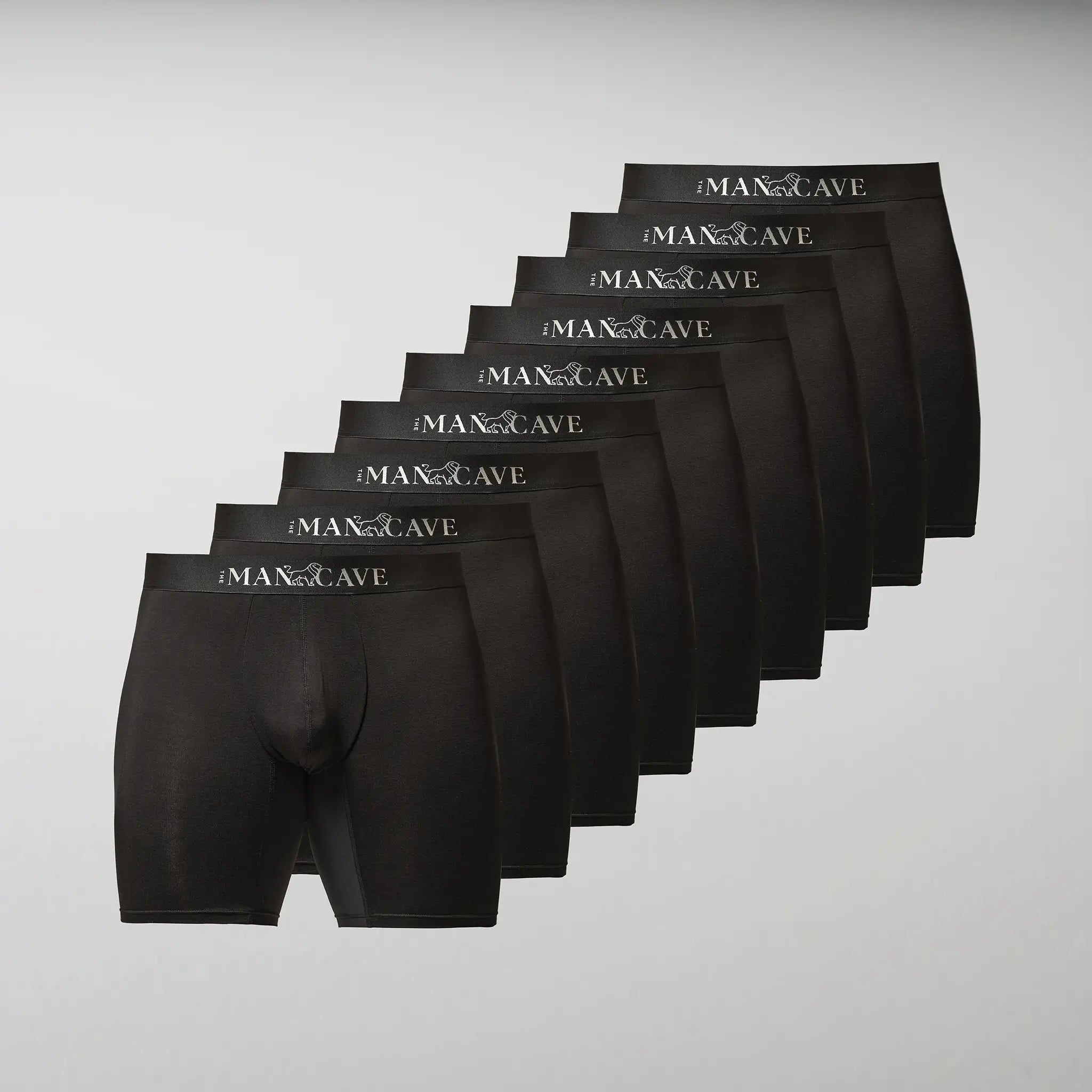 The Mancave Boxershorts Bambus Bamboo Long Lange 9-pack