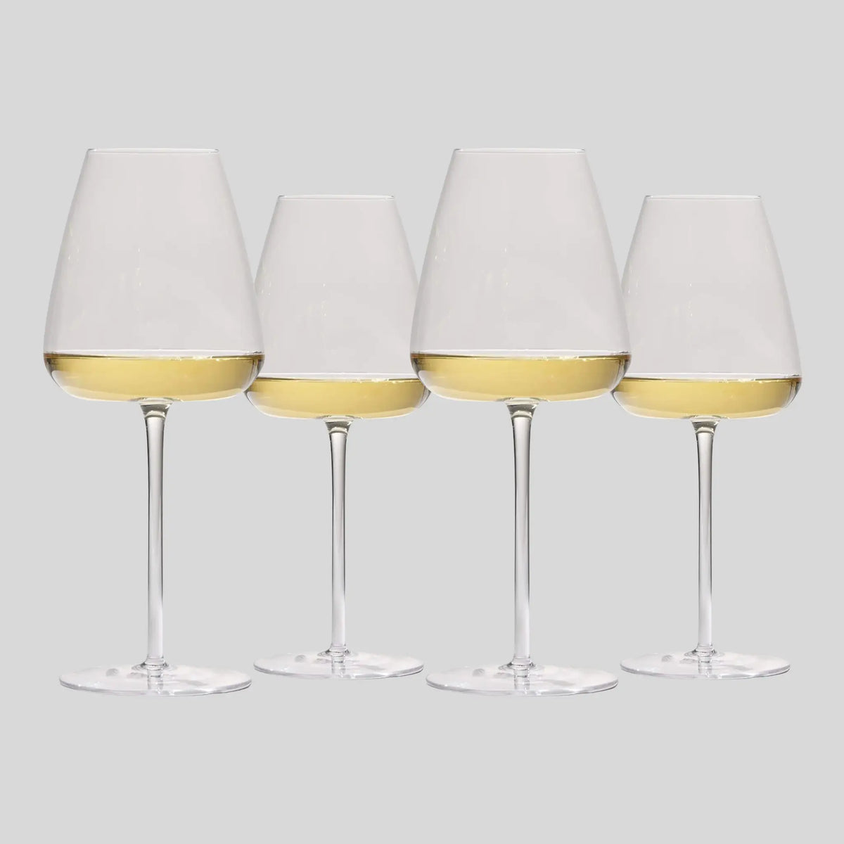 4 stk. The Brilliant Blanco Glas