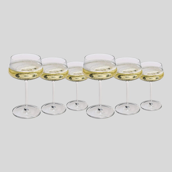 6 stk. The Beyond Bubbly Coupe Champagneglas