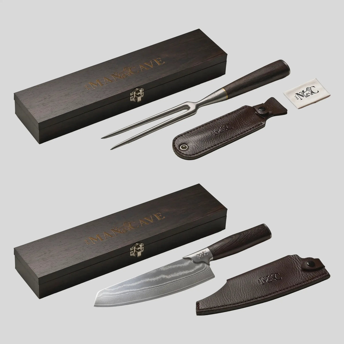 The Chef's Cut Knife + The Premium Meat Fork
