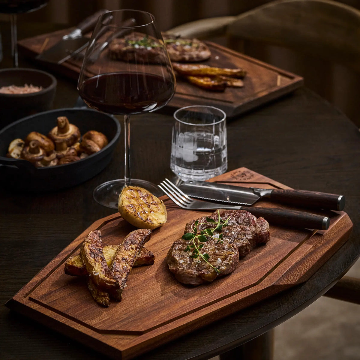 The Wild Beast Steak Set + The Chef's Cutting Board